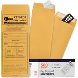 Customized high-quality  small coin envelope brown  self-adhesive paper  envelope check letter  invitation