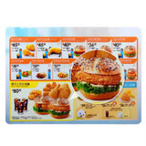 Factory produces printed  PVC menus for restaurants  with customized sizes and  designs